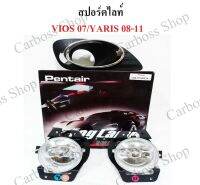 ไฟสปอร์ตไลท์ TOYOTA VIOS ปี 2007, TOYOTA YARIS ปี 2008 2009 2010 2011 ยี่ห้อ PENTAIR (TY-012) (สินค้าพร้อมส่งในไทย)