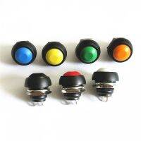 hot！【DT】 5PCS Small Self-reset PBS-33B 12MM Lock-free 6 Colors