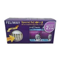 ด่วนโปร ส่งฟรี Feliway Special Set สุข x 2 ฟีโรโมนสังเคราะห์​ ชนิดปลั๊กเสียบ​ สำหรับแมว ลดอารมณ์ก้าวร้าว​​ ลดเครียด ผ่อนคลาย