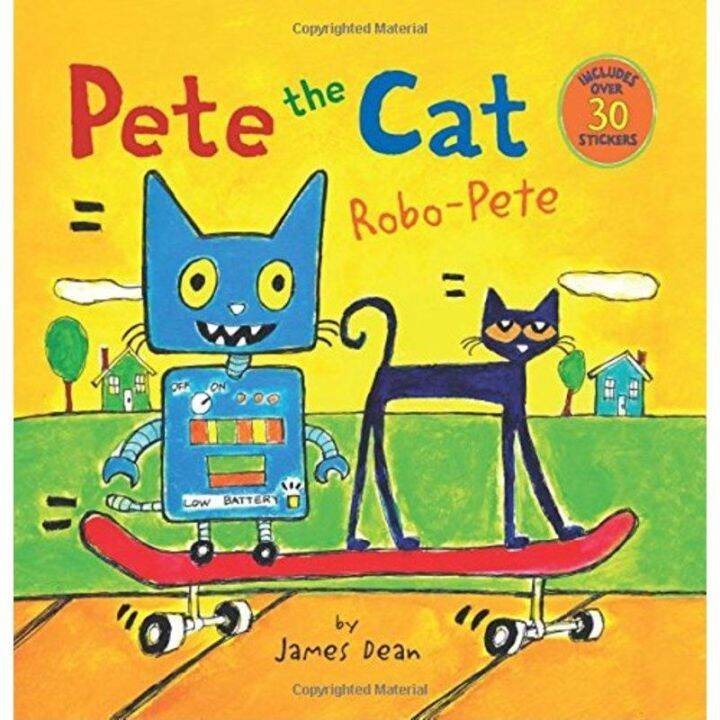 Ready stockEnglish original Peter Cat Pete the Cat RoboPete Lazada PH