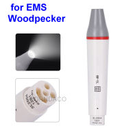 ทันตกรรมไฟ LED ที่ถอดออกได้ Piezo Scaler handpiece Fit นกหัวขวาน EMS Ultrasonic Scaling Tips