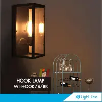 Lighttrio โคมไฟติดผนัง Wall Lamp สไตล์ LOFT  VINTAGE ขั้ว E27 ติดภายใน รุ่น WI-HOOK/B/BK (ไม่รวมหลอดไฟ)