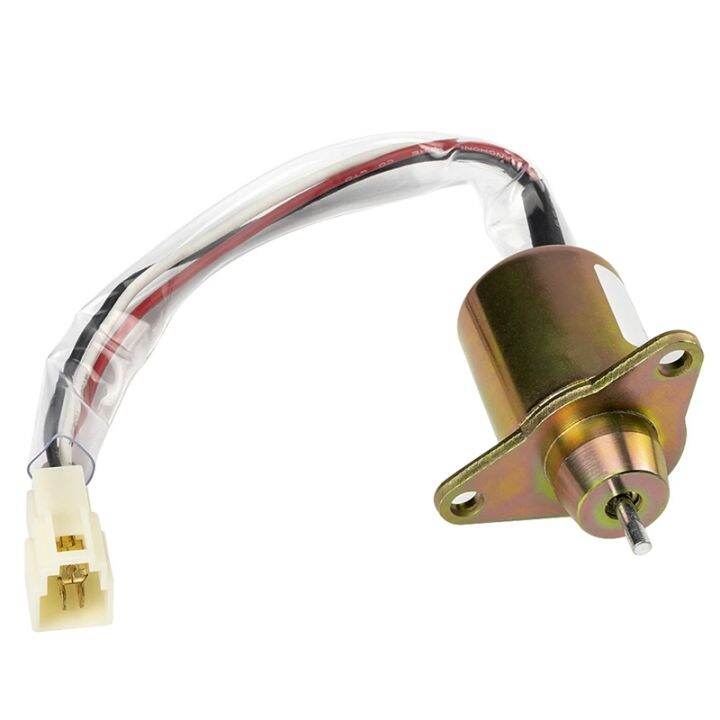 fuel-shutoff-solenoid-for-12v-yanmar-engine-takeuchi-1503es-12s5suc5s-stop-solenoid-part-17594-6001-4-sa4569t-sa-4562t