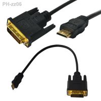 Mini HDMI to DVI 24 1 cm to cable mini HDMI to DVI HD cable 0.3m