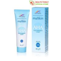 maXkin AHA Face Treatment Cream AHA 10% 40g แม็กสกิน เอเอชเอ เฟซ ทรีทเม้นท์ ครีม 40g