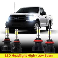 ชุดไฟสปอตไลท์ Led สําหรับ Ford F-150 2015-2019 HB3 H8 6000K 4 ชิ้น รับประกัน 10 เดือน