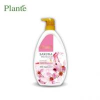 Exp.13/04/23 Plante Sakura White Shower Gel แพลนเต้ ซากุระ ไวท์ ชาวเวอร์ เจล 850 มล.