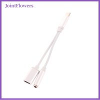 JointFlowers แจ็ค Type-C 3.5สายออดิโอ USB C To 3 5 MM แจ็ค Aux อะแดปเตอร์อุปกรณ์เสริมโทรศัพท์ Cabo อะแดปเตอร์ USB Tipo C USB C หูฟังอะแดปเตอร์