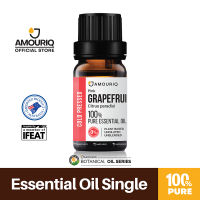 นํ้ามันหอมระเหย เกรปฟรุต ยุโรป บริสุทธิ์เข้มข้น ไม่ผสม ไม่เจือจาง Grapefruit Essential Oil Cold-Pressed Citrus Grape Fruit Undiluted Unblended เกรฟฟรุต เกรพฟรุต