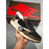 2023 Original J TRAVIS SCOTT x J 1 LOW TOP sports shoes LJR high quality E407