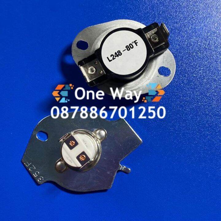 Thermostat Bimetal Mesin Dryer Maytag Whirlpool Speed Queen Lazada