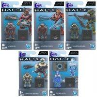 Mega Bloks Construx Halo Universe Heroes,17 Spartan Yoroi Kovan Agryna Brute Chiefiknovo Unus บล็อกของเล่น