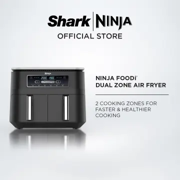 Ninja Foodi Dual Zone Digital Air Fryer, 2 Drawers, 7.6L, 6-in-1