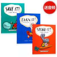 Bunny learn to spend money series 3 moneybunny English original picture book spend it make money earn it save it childrens financial quotient enlightenment picture book cinders McLeod