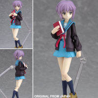 Figma ฟิกม่า งานแท้ 100% Figure Action Max Factory จาก The Melancholy Disappearance of Haruhi Suzumiya ฮารุฮิ การหายตัวไปของ สึซึมิยะ Yuki Nagato นางาโตะ ยูคิ ชุดนักเรียน Ver Original from Japan แอ็คชั่น ฟิกเกอร์ Anime การ์ตูน มังงะ Model โมเดล