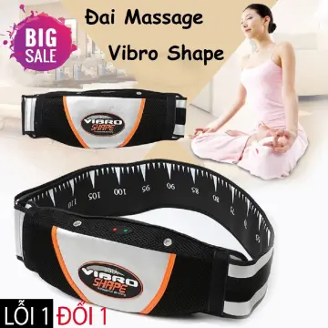 Premium Slimming Heat Vibro Shape Professional Vibration Tone Body Belt  Tummy Massager 