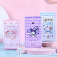 GINKG Kawaii Thickenery เครื่องเขียนสมุดโน้ตสมุดจดโรงเรียน My Melody Kuromi สมุดสมุดจดบันทึกประจำวันทำรายงานด้วยมือสมุดภาพ