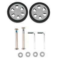 ◆™ 2X Luggage Accessories Wheels Aircraft Suitcase Pulley Rollers Mute Wheel Wear-Resistant Parts Repair 55X12Mm