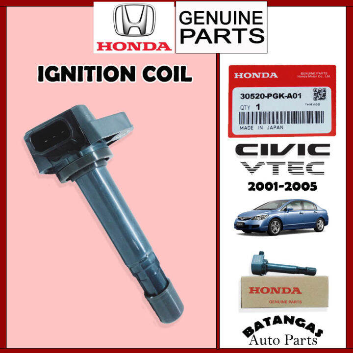 GENUINE IGNITION COIL HONDA CIVIC VTEC 3 2001-2005 30520-PGK-A01 ...