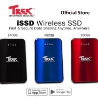 Trek iSSD | 3-in-1 Portable External SSD WiFi+Storage+Server | USB 3.1 (Type C) USB 2.0 (Type A) &amp;SD 240GB/480GB/1TB