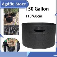 Dgdfhj Shop 150 Gallon Gardening Tools Hand Held Plant Grow Bags Large Capacity Fabric Pot Orchard and Garden Flowers Plant Growing