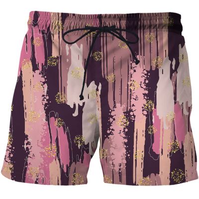 Hot Graffiti Swimwear Shorts Men Beach Shorts Kids Boys Breathable Surf Board Shorts Quick Dry Swimsuit Summer Sports Trunks