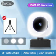 EsoGoal Webcam HD 2K 1080P Camera Web Tự Động Lấy Nét Camera Màn Hình Rộng