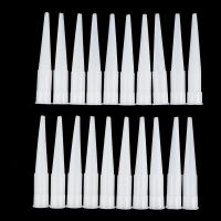 【YF】 20pcs Universal Caulking Gun Nozzles Plastic Glass Glue Sealant Silicone Tips Mouth Home Construction Tools