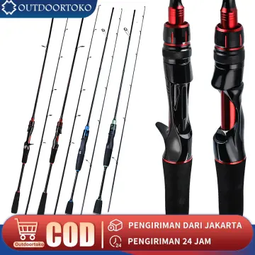 1.65m/1.8m/2.1m joran pancing,joran pancing kuat 50kg,joran murah cuci  gudang, joran casting ,joran pancing ikan mas, joran bc, joran karbon asli  japan ,joran ul lentur dan kuat,Joran Pancing Bahan FRP Ultra Ringan Bahan