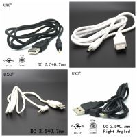 90 right angle Degree DC Power Plug USB Convert To 2.5x0.7mmmm/DC 2.5x0.7mm L Shape Right Angle Jack With Cord Connector Cable