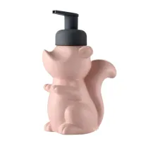 Squirrel Lotion Bottle Bathroom Products Ceramics Soap Dispenser Handwashing Fluid Dispenser Bathroom