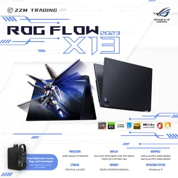  ASUS ROG Flow Z13 (2022) Gaming Laptop Tablet, 13.4” 120Hz FHD+  Display, NVIDIA GeForce RTX 3050,Core i7-12700H, 16GB LPDDR5, 512GB PCIe  SSD, Free Bundle Detachable RGB Keyboard, GZ301ZC-PS73, Black : Electronics