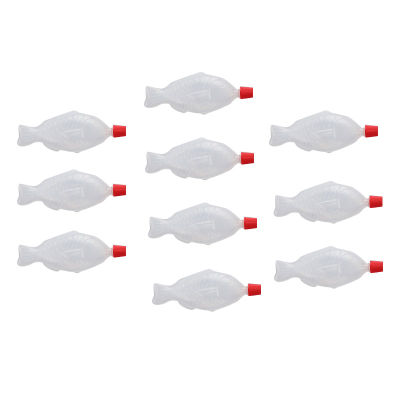 ruyifang 10pcs Fish-shaped 8.5ml Soy sauce ขวดซอสซูชิขวดปรุงรส