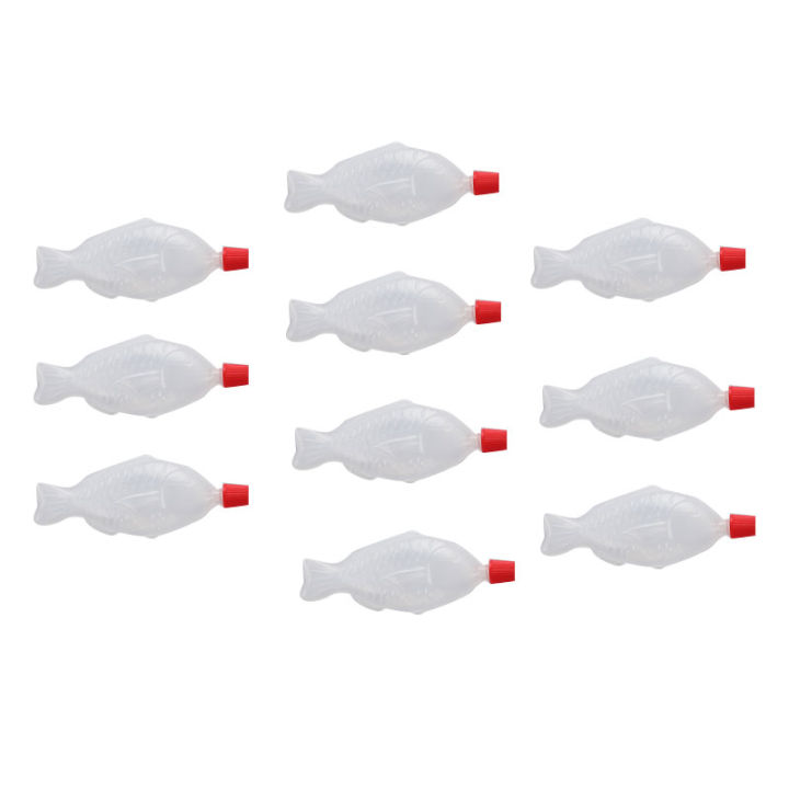 ruyifang-10pcs-fish-shaped-8-5ml-soy-sauce-ขวดซอสซูชิขวดปรุงรส