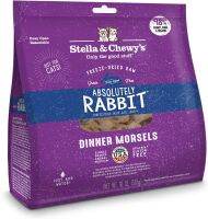 อาหารแมวอบแห้ง Stella &amp; Chewys Absolutely Rabbit Dinner Morsels Freeze-Dried Raw Cat Food จากอเมริกา