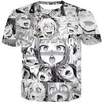 เสื้อกันหนาวจัมเปอร์ ahegao face hentai manga 3 มิติสําหรับผู้ชาย