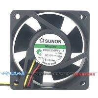 【YF】♈卍  New 12V 4.3W PMD1206PTV1-A 6CM 6025 3-wire high air volume chassis cooling fan