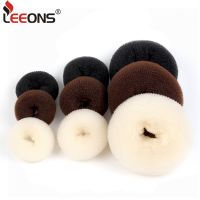 Alileader New Product White/Brown/Black Donut Hair Perfect Bun For Girls Popular Hair Styling Tools Hair Accessories Bun