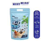 Cà phê hòa tan 4 trong 1 Meet More vị Bạc Hà Bịch 50 gói 15 gram