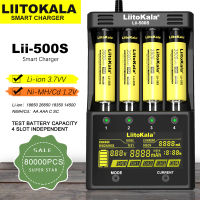 LiitoKala Lii-500S Lii-PD4 Lii-500 Lii-S6 3.7V 1.2V Battery Charger 18650 26350 26650 18350 17500 AA AAA Batteries LCD Display