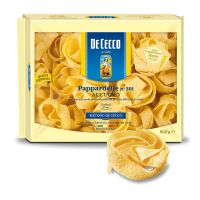 Pappardelle UOVO No.301 De Cecco 500g.   Fast shipping พาสต้า ไข่ พัพพาร์เดลล์ เบอร์.301 - ดีเชคโก้ pasta spaghetti box