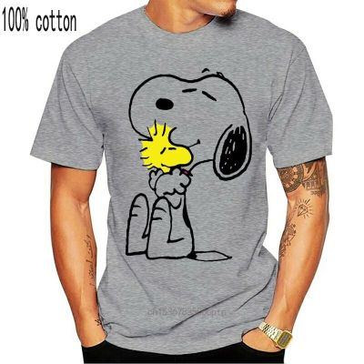 Peanuts snoopy Cartoon Happy Cute 80s Retro Unisex T-Shirt