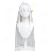 Ninym Ralei Cosplay Wig Anime The Genius Princes Guide To Raising A「HSIU 」Fiber synthetic wig white long hair Free wig Cap Wig  Hair Extensions Pads