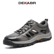 DEKABR Luxury Brand Casual Shoes Men Comfortable Fashion Leather Summer