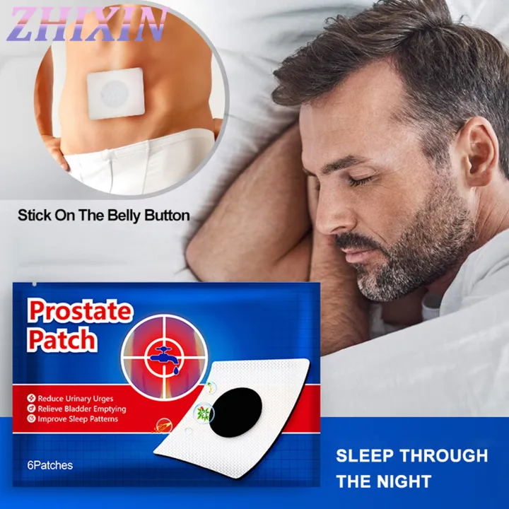 6 Pcs/Bag Prostate Plaster Healthy Safe Ecofriendly Useful Medical
