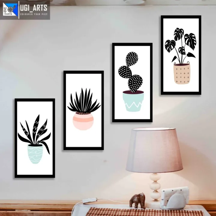 HIASAN DINDING DEKORASI RUANGAN GAMBAR SIMPEL | Lazada Indonesia