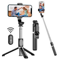 Selfie Stick ขาตั้งกล้องแบบพกพาขาตั้งศัพท์มือถือขาตั้งรีโมทคอนลไร้สายเข้ากันได้กับ และ Android