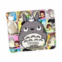 Anime Cartoon My Neighbor Totoro Wallet Cute Short Purse With Coin Pocket Card Holder