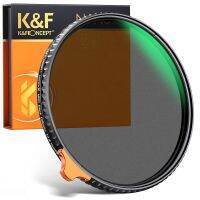 K &amp; F แนวคิดการแพร่กระจาย1/4หมอกสีดำ49มม. 52มม. 67มม. 77มม. 82มม. ฟิลเตอร์ Nano-X ND2-ND32 2 In1สำหรับเลนส์กล้องถ่ายรูป