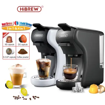 HiBREW Multiple Capsule Coffee Machine Hot/Cold DG Cappuccino Nes